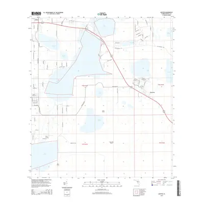 2015 Map of Ashton, 2015 Print