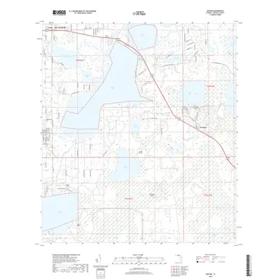 2018 Map of Ashton, 2018 Print