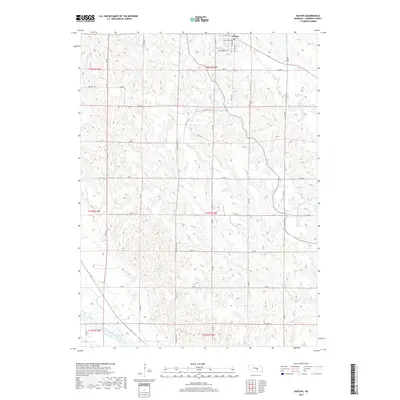 2017 Map of Ashton, 2017 Print