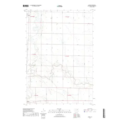 2017 Map of Ashton, 2017 Print