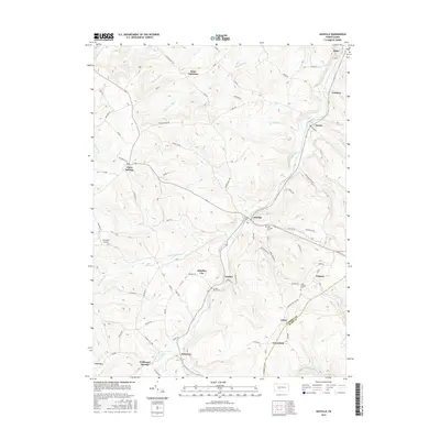 2016 Map of Ashville, 2016 Print