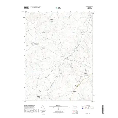 2019 Map of Ashville, 2019 Print