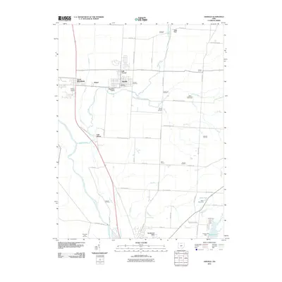2010 Map of Ashville, 2010 Print