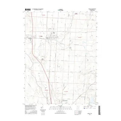 2016 Map of Ashville, 2016 Print