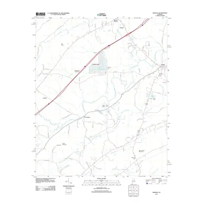 2011 Map of Ashville, 2011 Print