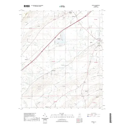 2020 Map of Ashville, 2020 Print