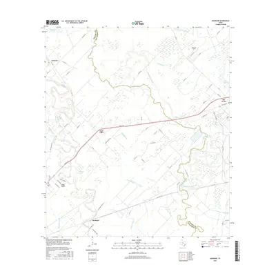 2016 Map of Ashwood, 2016 Print