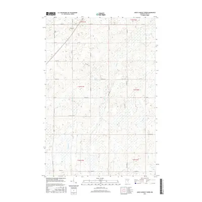 2016 Map of Askov Lookout Tower, 2016 Print