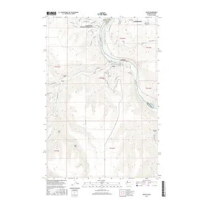 2017 Map of Asotin, 2017 Print