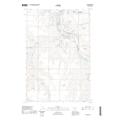 2020 Map of Asotin, 2020 Print