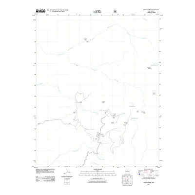 2011 Map of Aspen Basin, 2011 Print