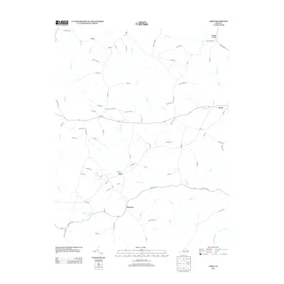 2013 Map of Aspen, 2013 Print