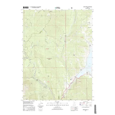 2017 Map of Aspen Grove, 2017 Print