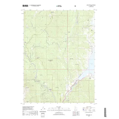 2020 Map of Aspen Grove, 2020 Print