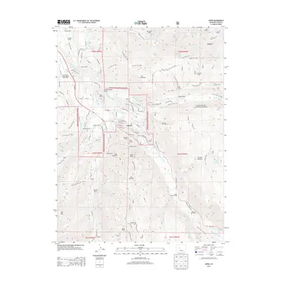 2013 Map of Aspen, 2013 Print