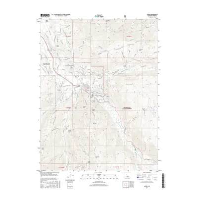 2016 Map of Aspen, 2016 Print