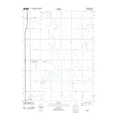 2012 Map of Assaria, 2012 Print