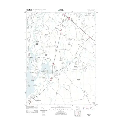 2012 Map of Assonet, 2012 Print