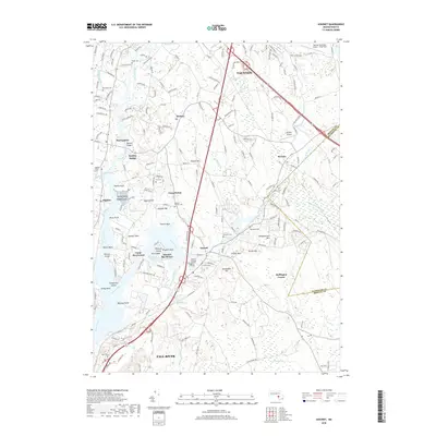 2018 Map of Assonet, 2018 Print