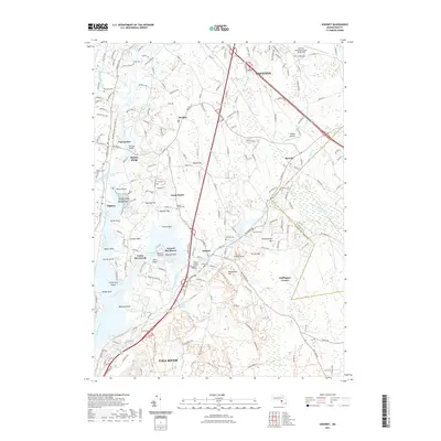 2021 Map of Assonet, 2021 Print