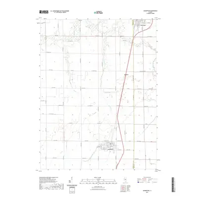2021 Map of Assumption, 2021 Print