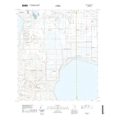 2021 Map of Astatula, 2021 Print