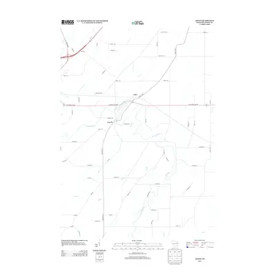 2013 Map of Astico, 2013 Print