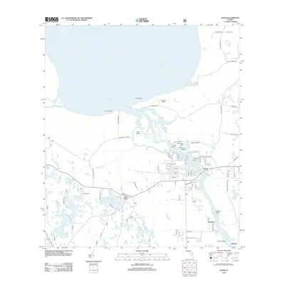 2012 Map of Astor, 2012 Print