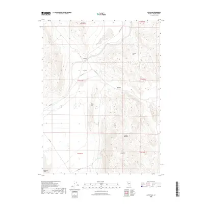 2018 Map of Astor Pass, 2018 Print