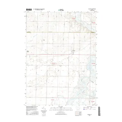 2015 Map of Atalissa, 2015 Print