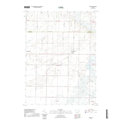 2018 Map of Atalissa, 2018 Print