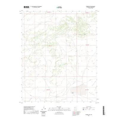 2023 Map of Atarque Lake, 2023 Print