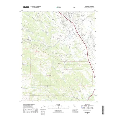 2018 Map of Atascadero, 2018 Print