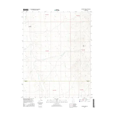 2017 Map of Atchison Creek, 2017 Print