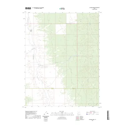 2023 Map of Atchison Creek, 2023 Print