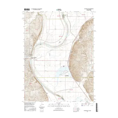 2016 Map of Atchison East, 2016 Print