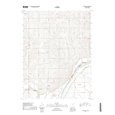 2018 Map of Atchison NE, 2018 Print