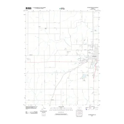 2009 Map of Atchison West, 2009 Print