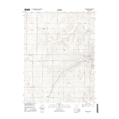 2016 Map of Atchison West, 2016 Print
