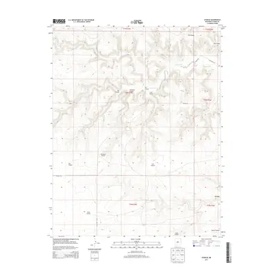 2013 Map of Atencio, 2013 Print
