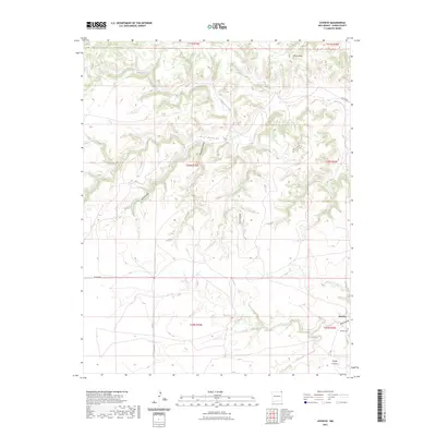 2023 Map of Atencio, 2023 Print