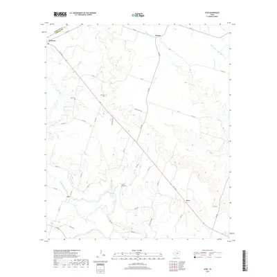 2019 Map of Ater, 2019 Print