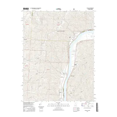 2016 Map of Athalia, 2016 Print