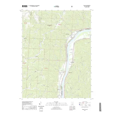 2019 Map of Athalia, 2019 Print