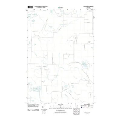 2010 Map of Athelstane, 2010 Print