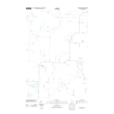 2013 Map of Athelstane, 2013 Print