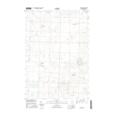 2015 Map of Athelstane, 2015 Print