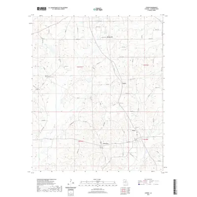 2020 Map of Athens, 2020 Print