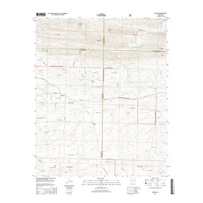 2014 Map of Athens, 2014 Print