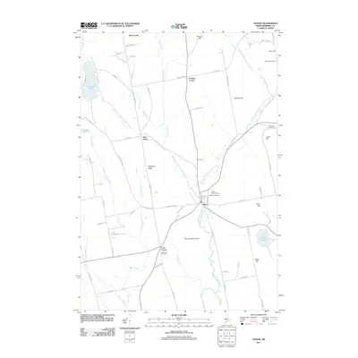 2011 Map of Athens, 2011 Print